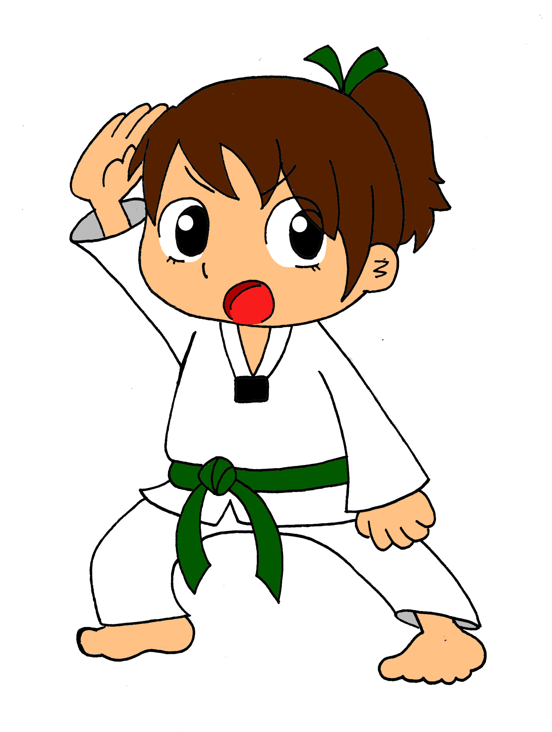 Karate gallery for tkd image clip art graphic