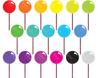 Lollipop candyland clip art