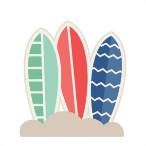 Surfboards svg beach print surfboard cutting clip art
