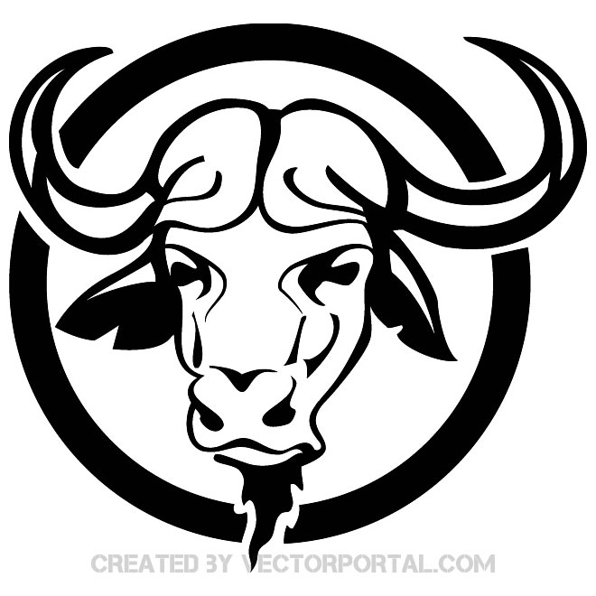Buffalo clip art vectors download free vector art 