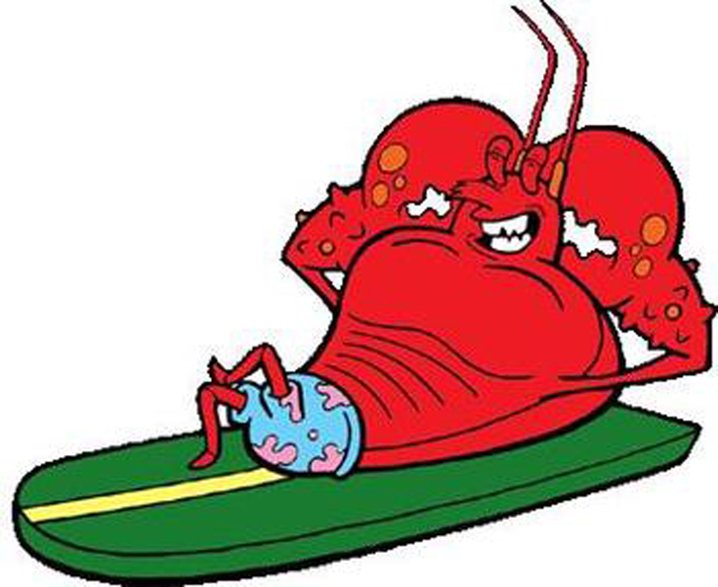 Cartoon lobsters clip art