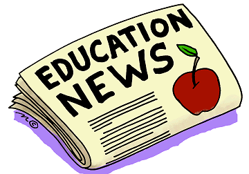 Education newspaper in color clip art gallery 2