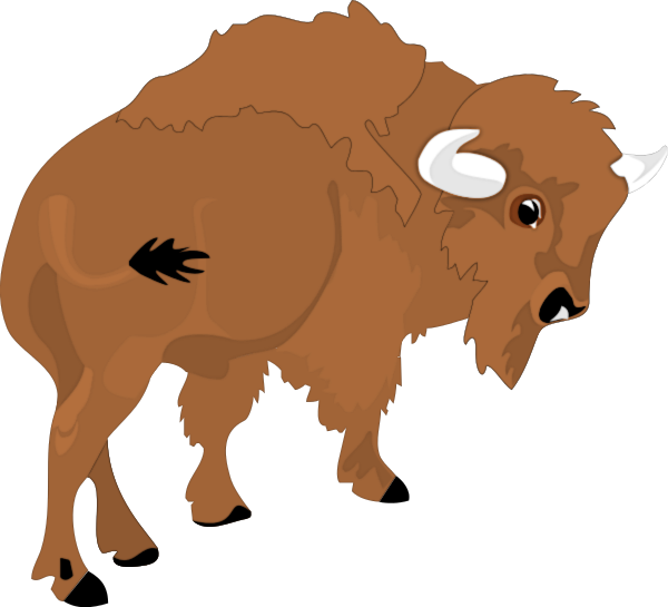 Free buffalo clipart 1 page of public domain clip art
