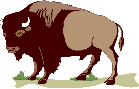 Gallery for buffalo clip art free white