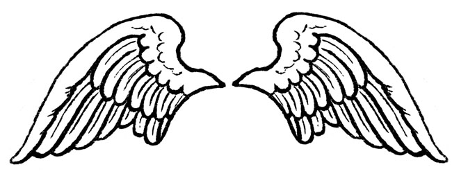 Angel wings clipart christian clipart text links to images
