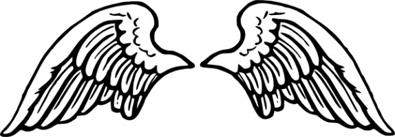 Angel wings free angel wing clip art free vector for free download about 2