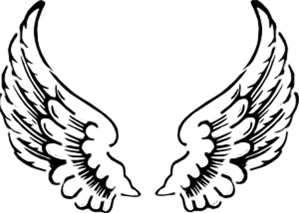 Angel wings free clipart images
