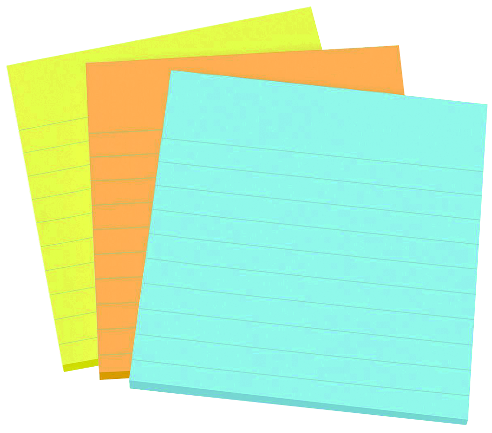 Avery ultrahold sticky note pad clipart clipart