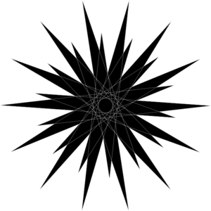 Black starburst clip art at vector clip art