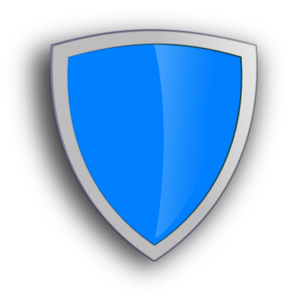 Blue security shield clip art at vector clip art 2