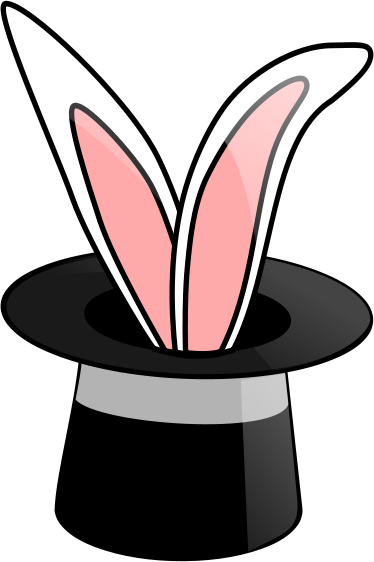 Gallery for magician rabbit clipart 2