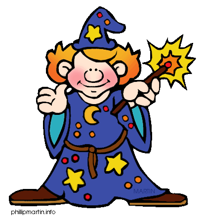 Magician folklore clipart free clipart images