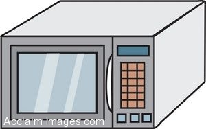 Open microwave clipart how to clean your microwave image #23776