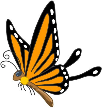 Monarch butterfly pictures butterfly flying clipart