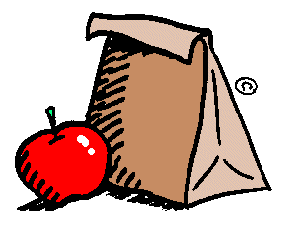 Snack lunch bag clipart free clipart images