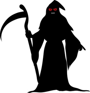 Grim reaper clip art clipart
