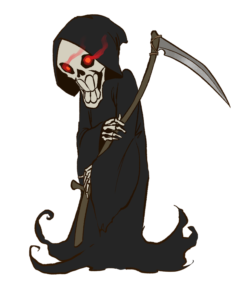 Grim reaper clip art 