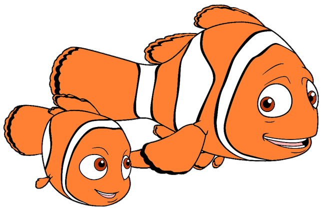 Nemo disney father clipart