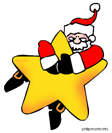 Christmas star clip art free clipart images
