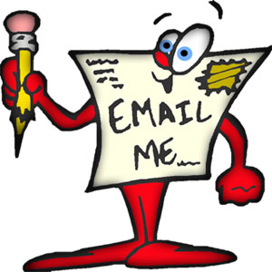Email image animated mail clip art