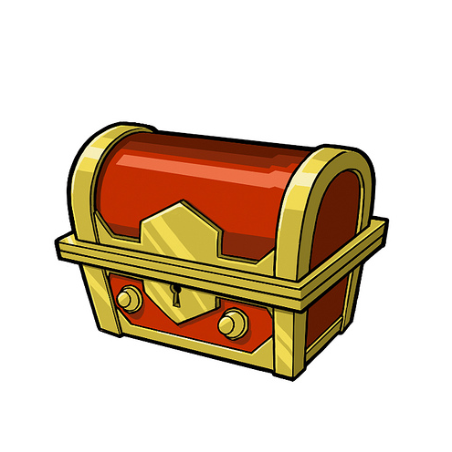 Gallery for animated treasure chest clip art