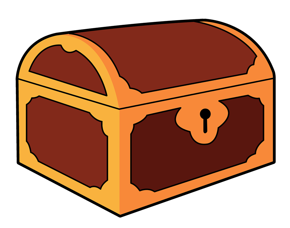 Treasure chest clip art 