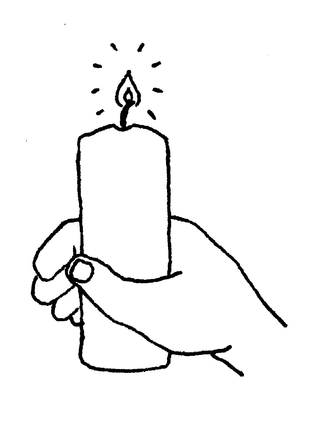 Candle all souls clipart reverend ally