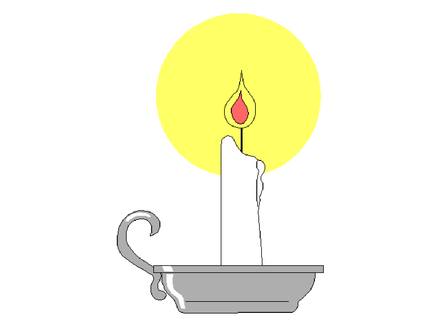 Candle clip art 2