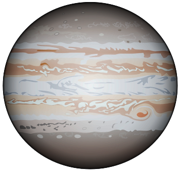 Jupiter planet clipart pics about space 2