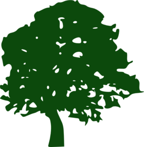 Oak tree clipart black and white free clipart images