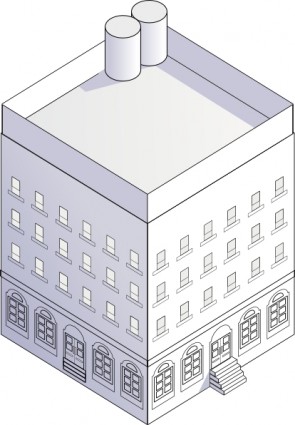 Buildings clip art free vector in encapsulated postscript 3