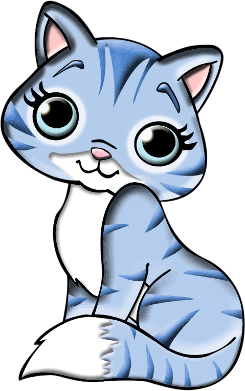 Kitten free to use  clip art