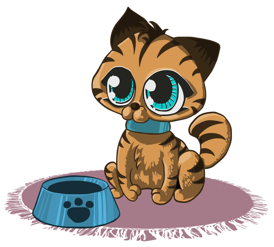 Kitten free to use  clipart