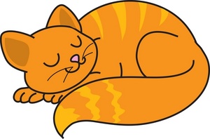 Sleeping kitten clipart free clipart images