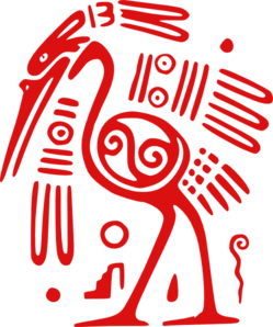 Ancient mexican motif clip art at vector clip art