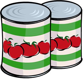 Canned soup clip art