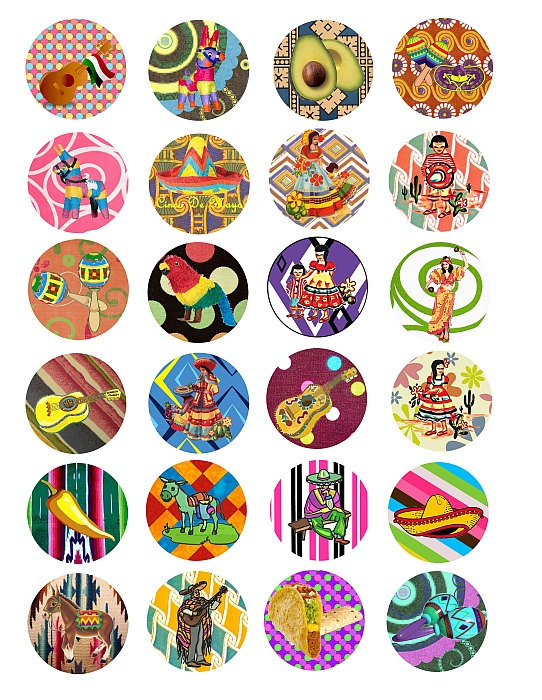 Mexican art pictures clipart