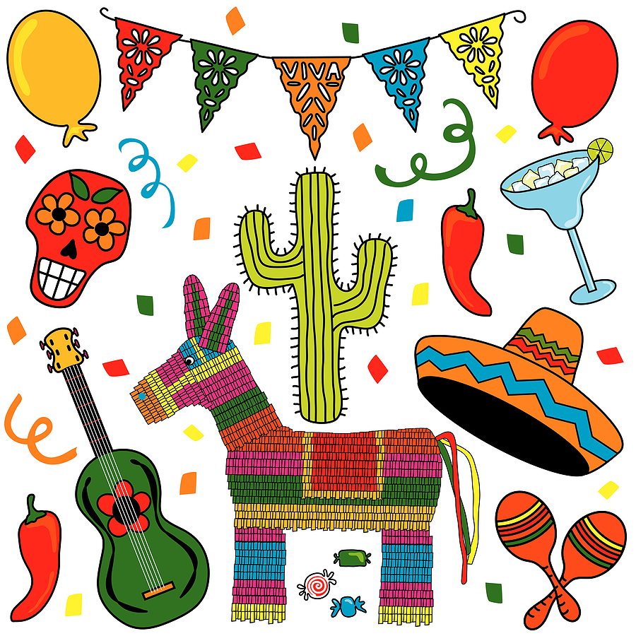 Mexican fiesta clipart free clipart images 2