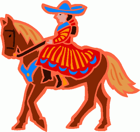 Mexican girl picture clip art