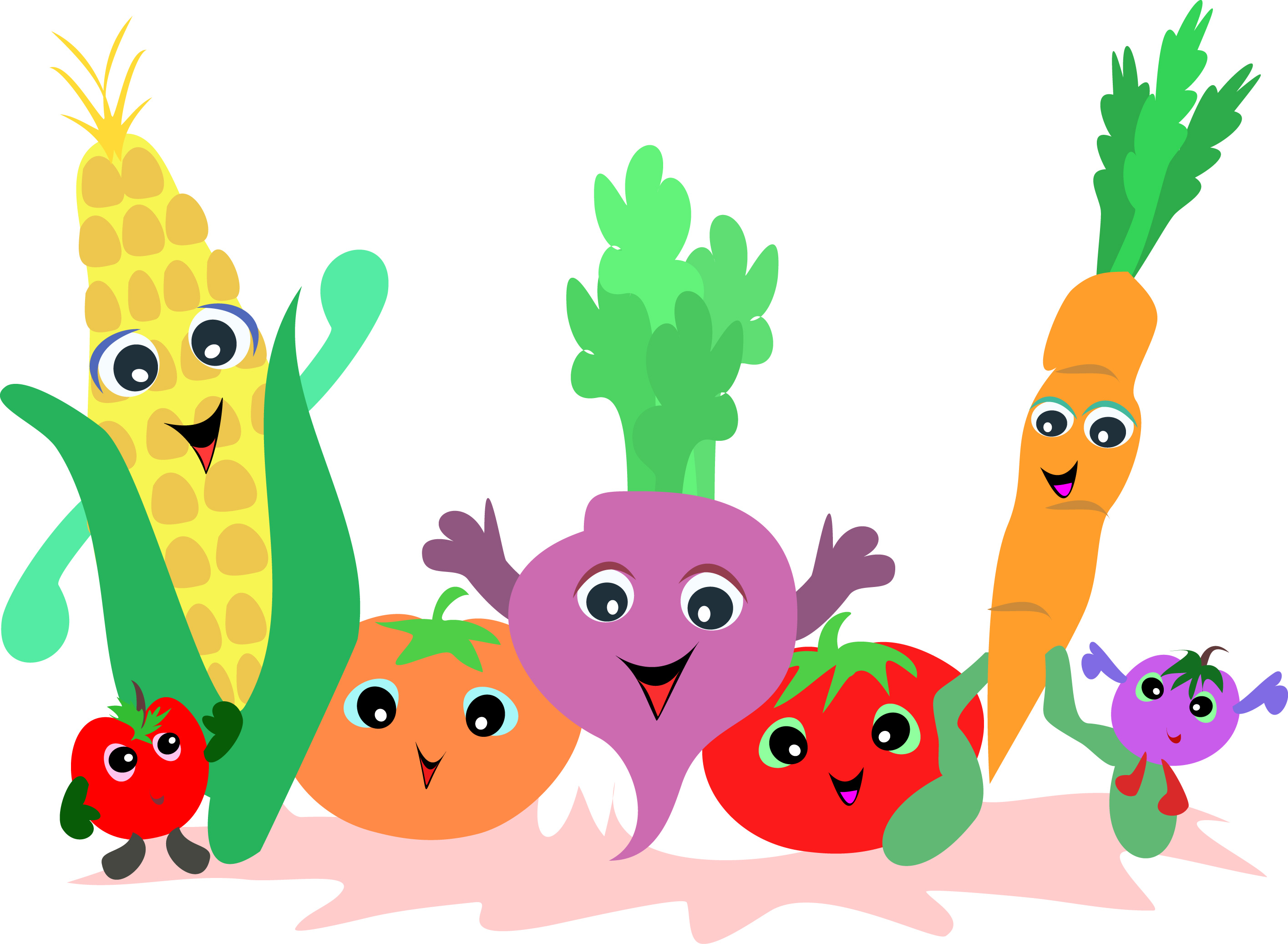 Vegetables clipart free clipart images