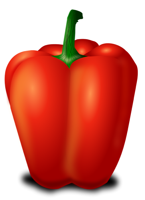 Vegetables peppers  clip art