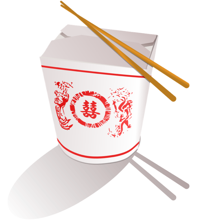Chinese food asian food clipart