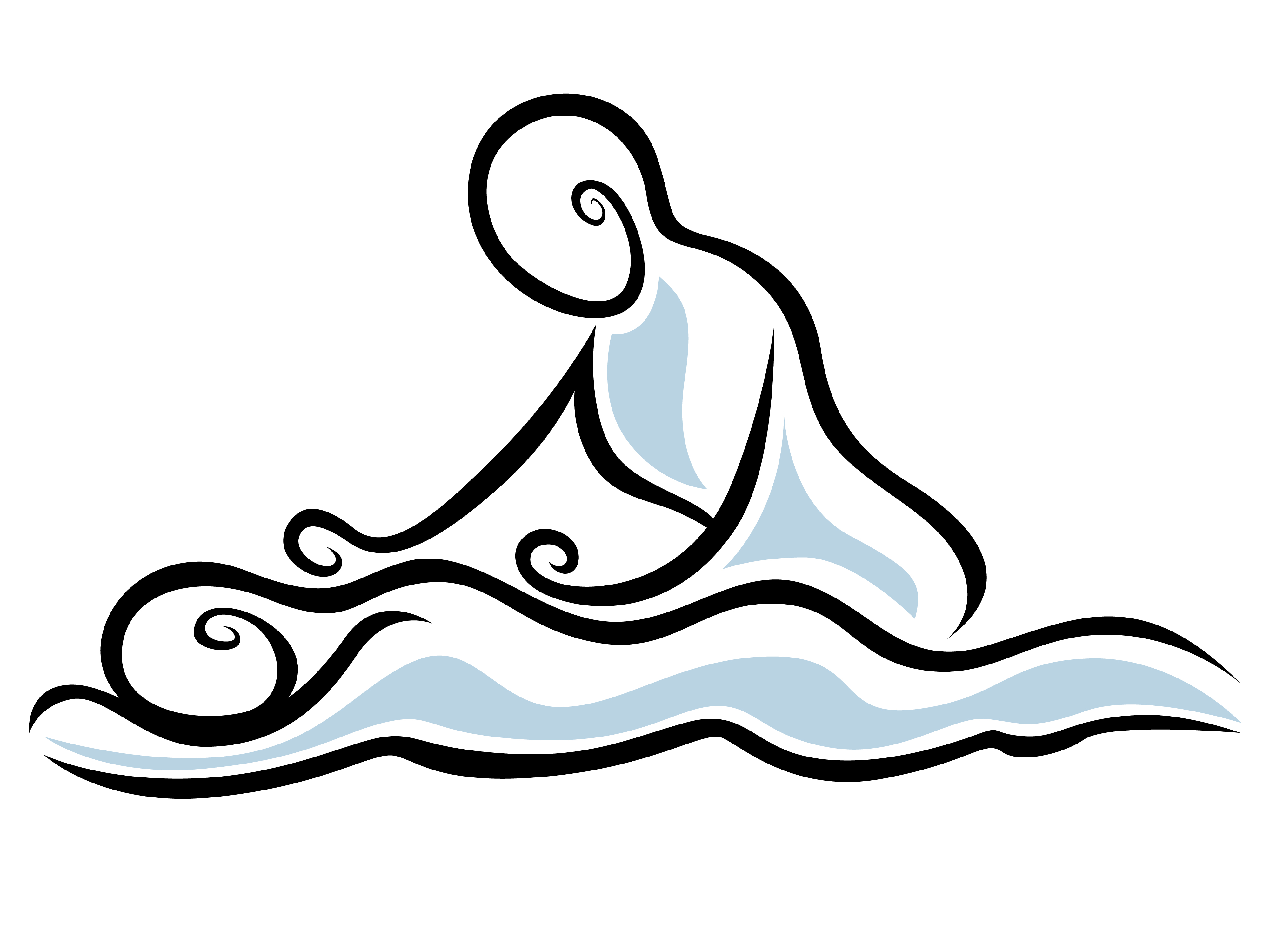 Massage therapy free clipart