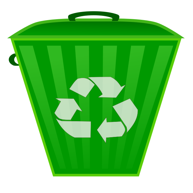 Recycle bin clip art