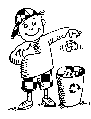 Recycle kid recycling clip art gallery
