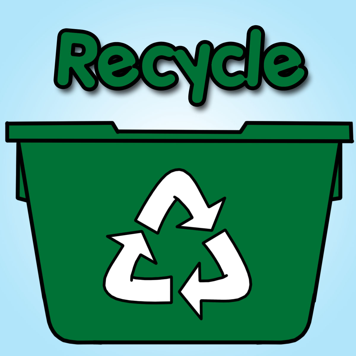 Recycle recycling clipart