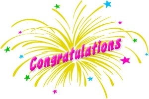 Winner free congratulations clipart images 2