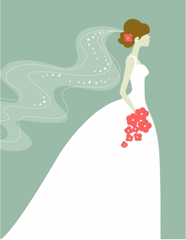 Bridal bride to be clipart