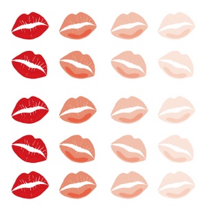 Lips clipart image lipstick kisses background