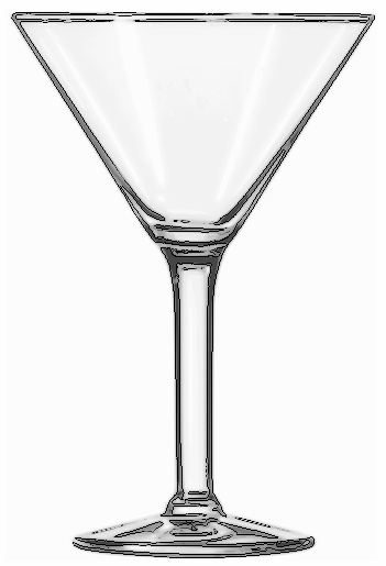 Martini glass cocktail glass martini household kitchen glasses clipart